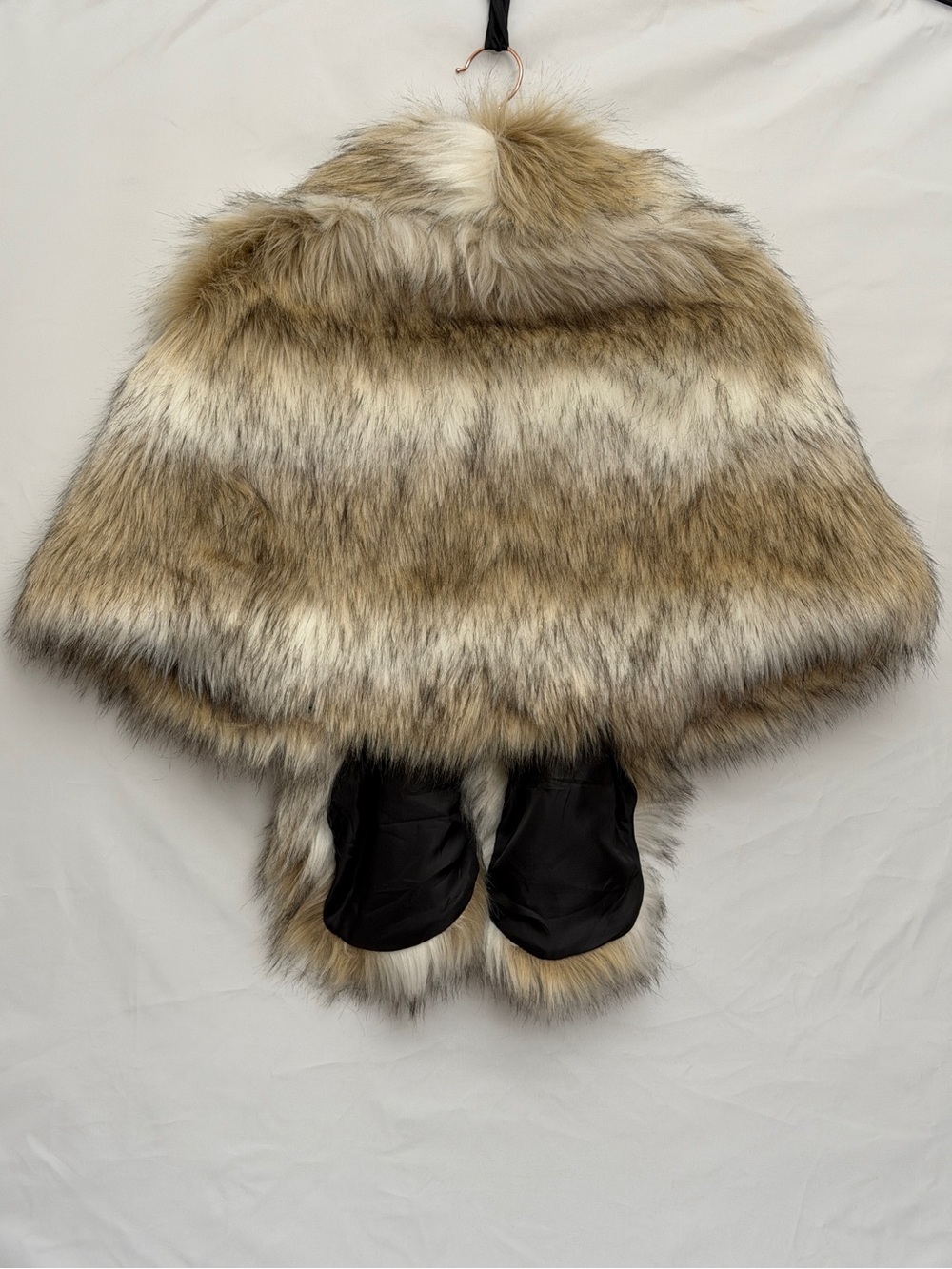 Faux Fur Shawl Shrug - Very warm! - Picture 3 of 5